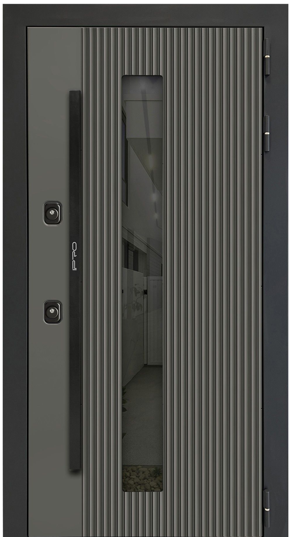 Двери со стеклопакетом